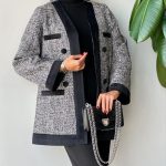 کت پشمی کوتاه