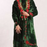 مانتو مخمل گلرخ