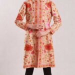 مانتو گل‌های ابریشمی